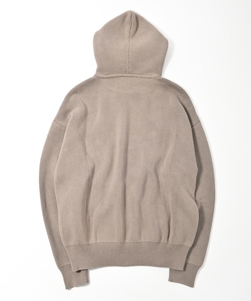 FOG ESSENTIALS(エフオージーエッセンシャルズ)の「FOG ESSENTIALS(エフオージーエッセンシャルズ) フロントロゴプルオーバーニットパーカー(パーカー・メンズ・ブラック/ベージュ/アイボリー・M/L)」の15枚目の写真