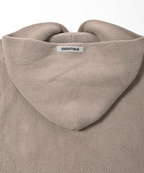 FOG ESSENTIALS(エフオージーエッセンシャルズ)の「FOG ESSENTIALS(エフオージーエッセンシャルズ) フロントロゴプルオーバーニットパーカー(パーカー・メンズ・ブラック/ベージュ/アイボリー・M/L)」の13枚目の写真