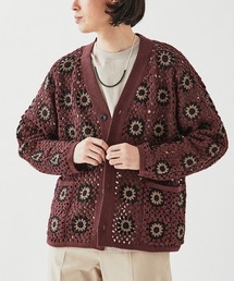 EDIFICE | クロシェニット オーバーサイズ カーディガン(カーディガン/ボレロ)