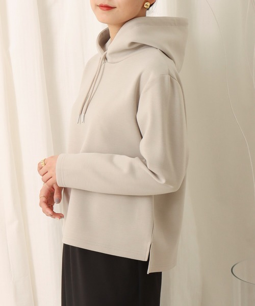 libelle more（リベル モア）の「フーディ―パーカー（パーカー・レディース・オフホワイト/グレイッシュベージュ/ピンク/ブラック・M/L）」の3枚目の写真