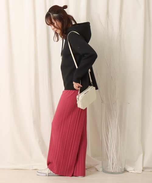 libelle more（リベル モア）の「フーディ―パーカー（パーカー・レディース・オフホワイト/グレイッシュベージュ/ピンク/ブラック・M/L）」の19枚目の写真