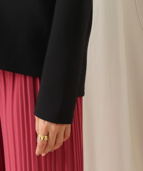 libelle more（リベル モア）の「フーディ―パーカー（パーカー・レディース・オフホワイト/グレイッシュベージュ/ピンク/ブラック・M/L）」の15枚目の写真