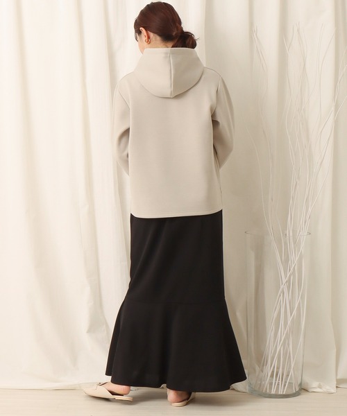 libelle more（リベル モア）の「フーディ―パーカー（パーカー・レディース・オフホワイト/グレイッシュベージュ/ピンク/ブラック・M/L）」の8枚目の写真