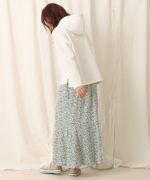 libelle more（リベル モア）の「フーディ―パーカー（パーカー・レディース・オフホワイト/グレイッシュベージュ/ピンク/ブラック・M/L）」の12枚目の写真