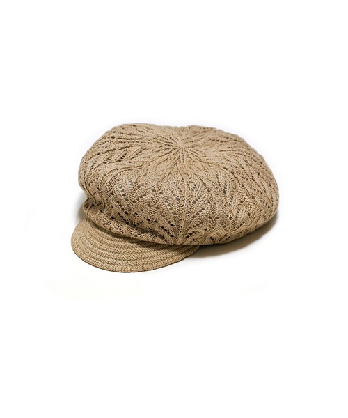 Iroquois（イロコイ）の「EYELET CASQUETTE（キャスケット・メンズ・ブルー/ベージュ/ブラック・FREE）」の11枚目の写真