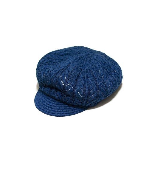 Iroquois（イロコイ）の「EYELET CASQUETTE（キャスケット・メンズ・ブルー/ベージュ/ブラック・FREE）」の14枚目の写真