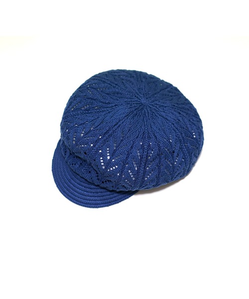 Iroquois（イロコイ）の「EYELET CASQUETTE（キャスケット・メンズ・ブルー/ベージュ/ブラック・FREE）」の15枚目の写真