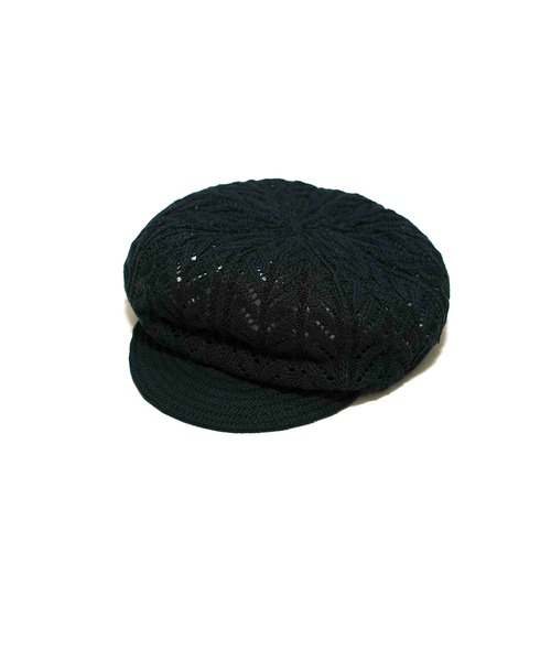 Iroquois（イロコイ）の「EYELET CASQUETTE（キャスケット・メンズ・ブルー/ベージュ/ブラック・FREE）」の8枚目の写真