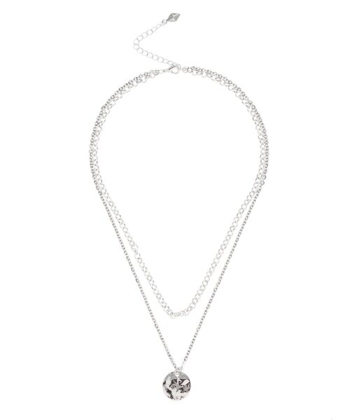 RESEXXY（リゼクシー）の「チェーンコンビ2連ネックレス（ネックレス・レディース・シルバー/ゴールド・FREE）」の2枚目の写真