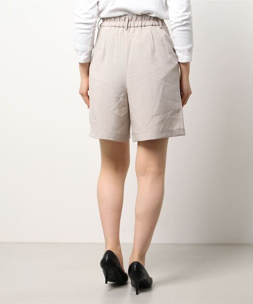 RETRO GIRL(レトロガール)の「タックバミューダパンツ(その他パンツ・レディース・グリーン/オフホワイト/ブラウン系その他/ブラック・FREE)」の5枚目の写真