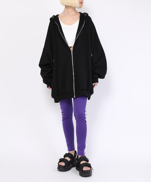 PUNYUS(プニュズ)の「プラットフォームスポーツサンダル(サンダル・レディース・ブラック・1/2/3/4)」の4枚目の写真