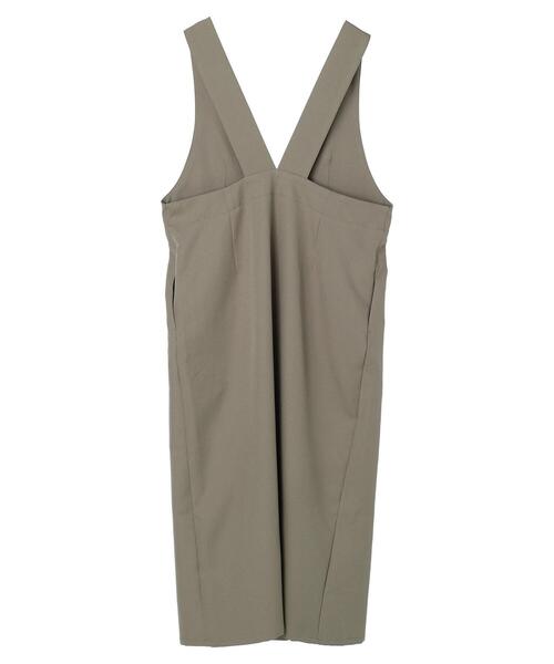 Green Parks(グリーンパークス)の「・ELENCARE DUE フロントボタンジャンスカ(ワンピース・レディース・ブラック/オレンジ/ライトカーキ・FREE)」の17枚目の写真