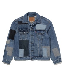 Levi's パッチワークデニムジャケット 中古・古着通販】LEVI'S (リーバイス) パッチワークデニム