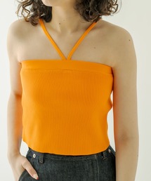 mystic | パット付ニットキャミソール(キャミソール)