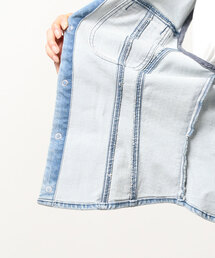 DIESEL（ディーゼル）の「レディース トラックデニム シャツ