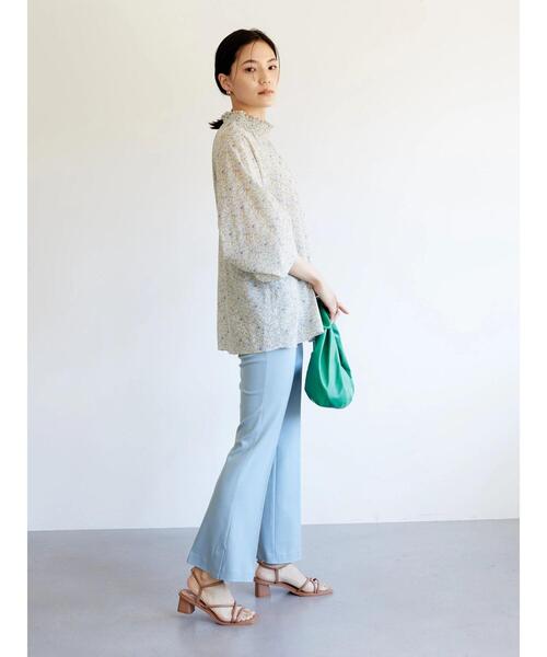 AMERICAN HOLIC（アメリカンホリック）の「美・美・美 ポンチ細見えパンツ（その他パンツ・レディース・ブラック/サックスブルー/モカ/ミント/グレイッシュベージュ/ピンク・XS/M/S/L）」の13枚目の写真