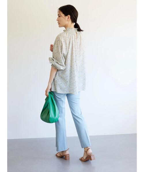 AMERICAN HOLIC（アメリカンホリック）の「美・美・美 ポンチ細見えパンツ（その他パンツ・レディース・ブラック/サックスブルー/モカ/ミント/グレイッシュベージュ/ピンク・XS/M/S/L）」の14枚目の写真