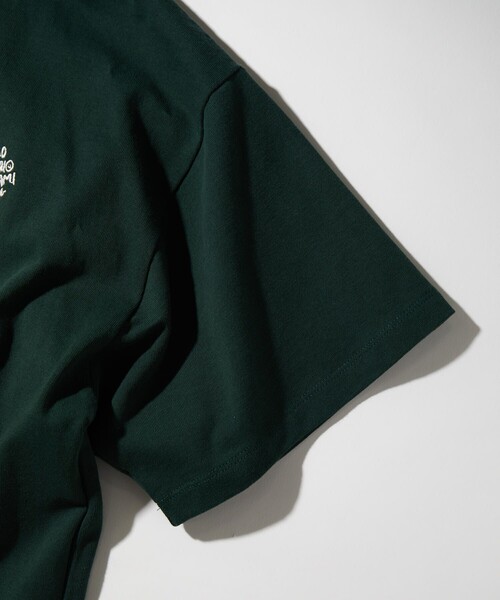 FREAK'S STORE（フリークスストア）の「KAOYORINAKAMI×FREAK’S STORE/カオヨリナカミ×フリークスストア “Punch Boy” S/S/パンチボーイ 刺繍 半袖Tシャツ（Tシャツ/カットソー・メンズ・サックスブルー/ホワイト/グリーン・MEDIUM/LARGE/X-LARGE）」の12枚目の写真