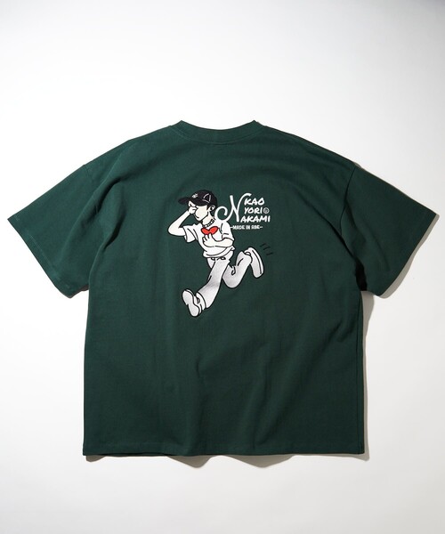 カオヨリナカミ半袖セットアップ KAOYORINAKAMI×FREAK'S STORE/カオヨリナカミ×フリークスストア