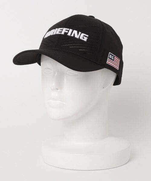 BRIEFING(ブリーフィング)の「【ブリーフィングゴルフ】MENS PUNCHING CAP/メンズパンチングキャップ(キャップ・メンズ・グレー/ブラック/ネイビー/ホワイト・FREE)」の1枚目の写真