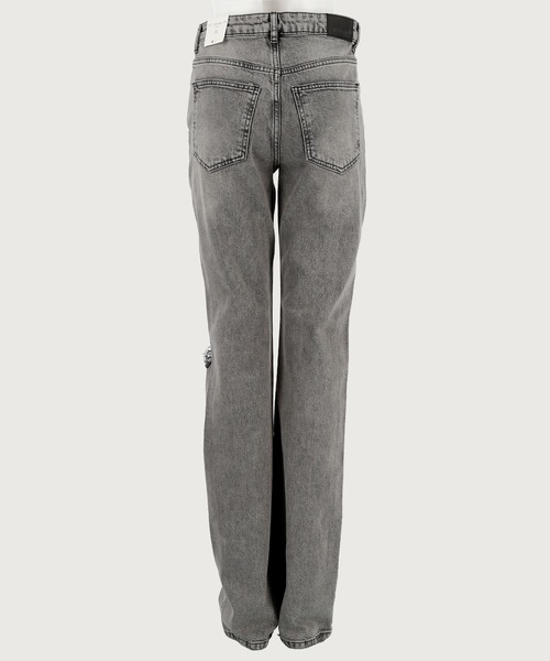 gina tricot（ジーナトリコ）の「Full length flare jeans（デニムパンツ・レディース・ブラック/ブルー・38/36/34/32）」の8枚目の写真