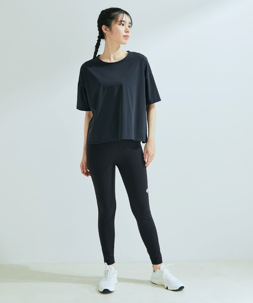 DESCENTE（デサント）の「【NERGY×DESCENTE】ビッグシルエットTシャツ（Tシャツ/カットソー・レディース・ライトグレー/ブラック・FREE）」の3枚目の写真