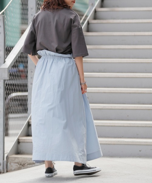 CIAOPANIC TYPY（チャオパニックティピー）の「USAコットンアソートプリントTee（Tシャツ/カットソー・レディース・ホワイト/ピンク/イエロー/チャコールグレー・ONE SIZE）」の19枚目の写真