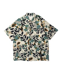 HOOK | HOOK- アメカジ南国植物模様アロハシャツ(シャツ/ブラウス)