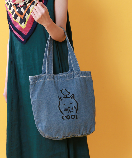 SLOBE IENA(スローブイエナ)の「【PET SO CHIC/ペット・ソー・シック】 トートバッグ(トートバッグ・レディース・ブルー・FREE)」の1枚目の写真