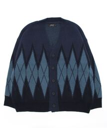 JUGLANS | RINGS アーガイルニットカーデ(カーディガン/ボレロ)