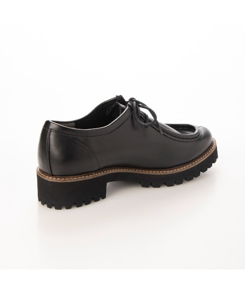 EVOL（イーボル）の「【EVOL】タンクソールチロリアンシューズ IT9874（ドレスシューズ・レディース・ブラック/ベージュ/ブラック系その他・22.5cm/23.5cm/24.5cm/23.0cm/24.0cm/25.0cm/22.0cm）」の6枚目の写真