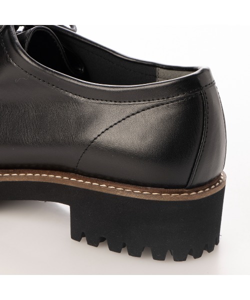 EVOL（イーボル）の「【EVOL】タンクソールチロリアンシューズ IT9874（ドレスシューズ・レディース・ブラック/ベージュ/ブラック系その他・22.5cm/23.5cm/24.5cm/23.0cm/24.0cm/25.0cm/22.0cm）」の8枚目の写真