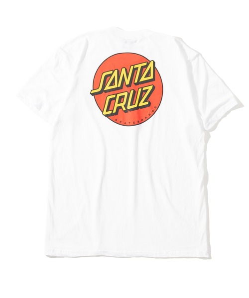 SANTA CRUZ（サンタクルーズ）の「【SANTA CRUZ/サンタクルーズ】クラシックドットロゴバックプリントTシャツ/ワンポイント/ビッグシルエット（Tシャツ/カットソー・メンズ・ホワイト/ブラック/ブルー/グリーン・M/L/XL）」の6枚目の写真