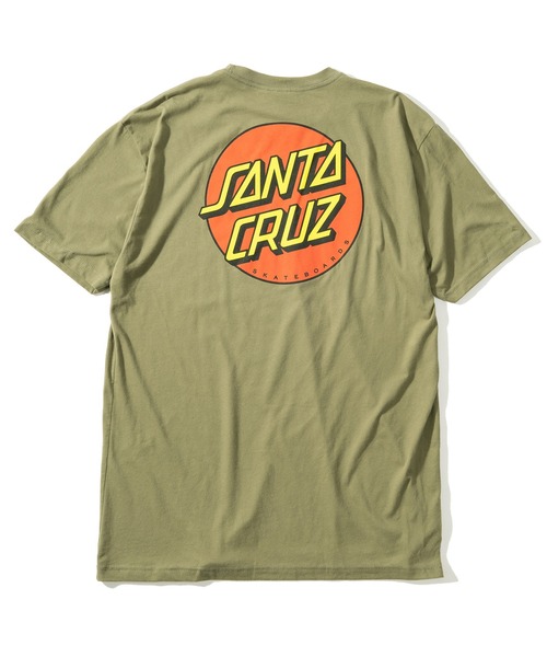 SANTA CRUZ（サンタクルーズ）の「【SANTA CRUZ/サンタクルーズ】クラシックドットロゴバックプリントTシャツ/ワンポイント/ビッグシルエット（Tシャツ/カットソー・メンズ・ホワイト/ブラック/ブルー/グリーン・M/L/XL）」の10枚目の写真