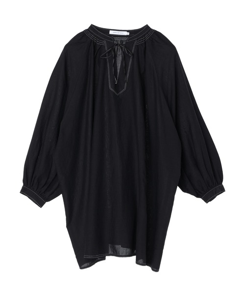 AMERICAN HOLIC アメリカンホリック シャツ ブラウスチュニック セール】接触冷感+UVカットWポケットBIGシャツチュニック