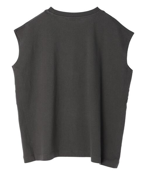 AMERICAN HOLIC（アメリカンホリック）の「カレッジロゴカットプルオーバー2（Tシャツ/カットソー・レディース・チャコールグレー・M/L）」の3枚目の写真