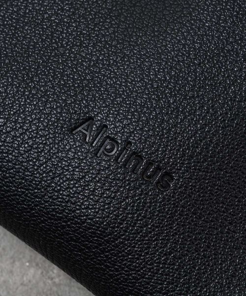 Alpinus(アルピナス)の「Alpinus - leather tote bag / レザートートバック(トートバッグ・メンズ・ブラック・FREE)」の11枚目の写真