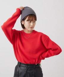 CIAOPANIC TYPY | □キープシェイプワッフルニットプルオーバー(ニット/セーター)