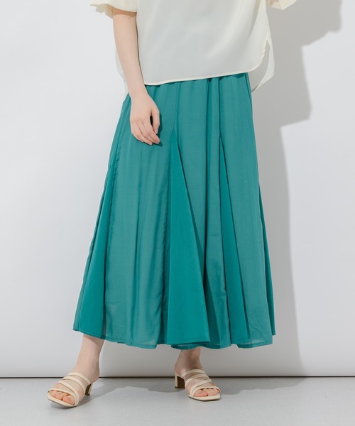 Paradise Picnic（パラダイスピクニック）の「16枚ハギ切替スカート（スカート・レディース・イエロー/グリーン/ピンク・FREE）」の2枚目の写真