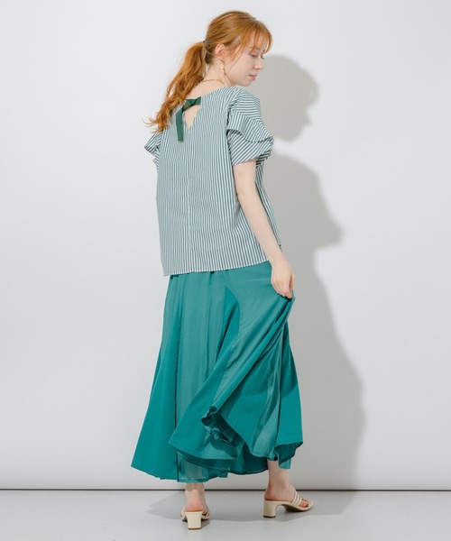 Paradise Picnic（パラダイスピクニック）の「16枚ハギ切替スカート（スカート・レディース・イエロー/グリーン/ピンク・FREE）」の7枚目の写真