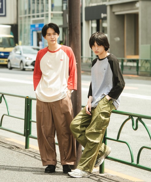 BROKEN BASE(ブロークンベース)の「ツイルバルーンパンツ(カーゴパンツ・メンズ・キナリ/ブラウン/ブラック・LARGE/MEDIUM)」の10枚目の写真