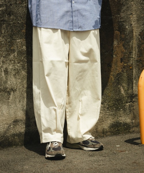 BROKEN BASE(ブロークンベース)の「ツイルバルーンパンツ(カーゴパンツ・メンズ・キナリ/ブラウン/ブラック・LARGE/MEDIUM)」の12枚目の写真