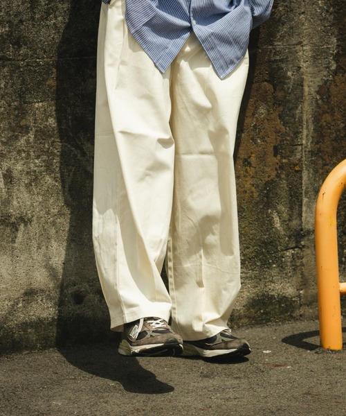BROKEN BASE(ブロークンベース)の「ツイルバルーンパンツ(カーゴパンツ・メンズ・キナリ/ブラウン/ブラック・LARGE/MEDIUM)」の13枚目の写真