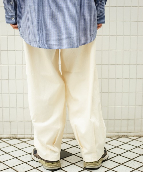 BROKEN BASE(ブロークンベース)の「ツイルバルーンパンツ(カーゴパンツ・メンズ・キナリ/ブラウン/ブラック・LARGE/MEDIUM)」の20枚目の写真