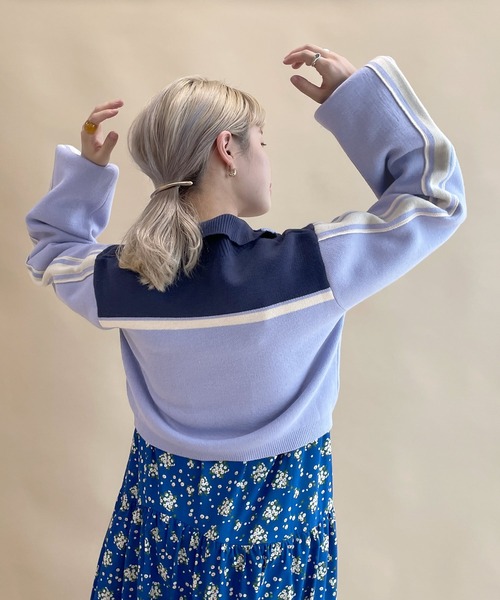 w closet（ダブルクローゼット）の「ショート丈ニットトラック