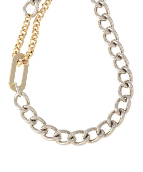 MIX ROPE CHAIN NL / ミックスロープチェーンネックレス