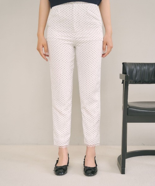 MIRO AMURETTE（ミロアミュレット）の「frill bloom ballet shoes/フリルバレエシューズ（パンプス・レディース・ブラック/レッド・SMALL/MEDIUM/LARGE）」の5枚目の写真