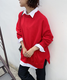 Spick & Span | ウオッシャブルビッグプルオーバー(ニット/セーター)