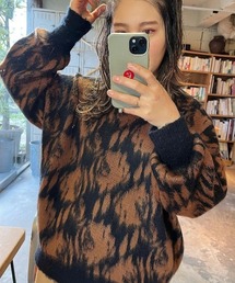 NOMINE | 【大人気即完売につき予約追加決定】フラワージャガードニット(ニット/セーター)