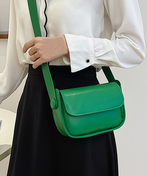 Amulet（アミュレット）の「ワンショルダーミニバッグ（ショルダーバッグ・レディース・ホワイト/ブラック/ブルー/グリーン/キャメル・FREE）」の4枚目の写真